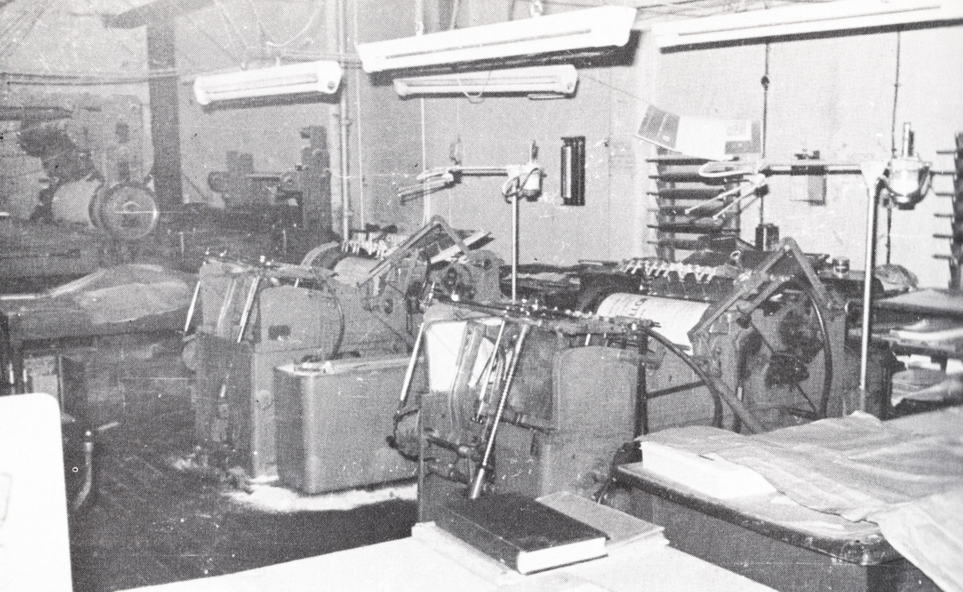 Sherwin Rivers Printers Ltd - Stoke-on-Trent, Staffordshire, Family run printing company for over a century - Foundry Street Printing Works, Hanley - Heidelberg Cylinder